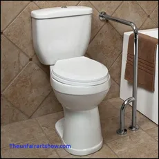 دستگیره استیل پایه دار توالت فرنگی 